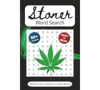 Stoner Word Search Book: Puzzles With Easy to Read Print about Cannabis, Weed, Marijuana & More | 6x9 inches 110 pages | 50+ Puzzles… Gift for Vacations, Holidays, Travel Games