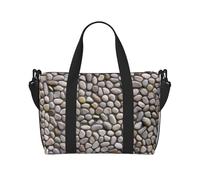 Stones All Over The Ground Hand Travel Bag - Lightweight and Versatile Travel Companion with Spacious Design, Multi-Purpose Bag, Luggage Bag, Beach Bag, Gym Bag, Sports Bag