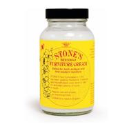 Stone's Beeswax Furniture Cream 227Ml (2 Pack, Light) - Natural Beeswax Wood Polish, Cleans & Protects Antique & Modern Furniture