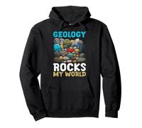 Stones Collection GEOLOGY ROCKS MY WORLD Stone Collector Pullover Hoodie