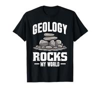 Stones Collection GEOLOGY ROCKS MY WORLD Stone Collector T-Shirt
