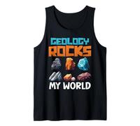 Stones Collection GEOLOGY ROCKS MY WORLD Stone Collector Tank Top
