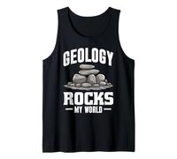 Stones Collection GEOLOGY ROCKS MY WORLD Stone Collector Tank Top