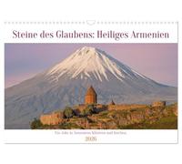 Stones of Faith: Holy Armenia UK-Version (Wall Calendar 2026 DIN A3 Landscape), CALVENDO 12 Month Wall Calendar