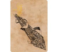 Stonespeaker Crystal Art Card (#81) (Gold Signature) | Commander Legends: Battle for Baldur's Gate