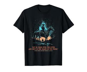 Stonewall Jackson Civil War Quote Confederate History Value Graphic T-Shirt, Men, Black, S