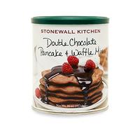 Stonewall Kitchen Double Chocolate Pancake and Waffle Mix, 16 Ounce Can