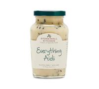 Stonewall Kitchen Everything Aioli, 283 g Glass, Tasteful Aioli with Black Sesame and Dried Onions, Ideal with Fish, Burgers, Sandwiches and Wraps