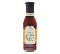 Stonewall Kitchen Honey Sriracha Sauce, 330 ml medium-hot, smoky-sweet BBQ sauce, excellent with ribs, poultry, kebab skewers or simply for dipping