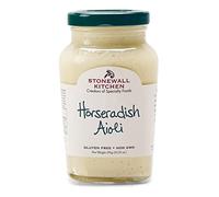 Stonewall Kitchen Horseradish Aioli, 291g Jar, Spicy Horseradish Aioli, Delicious with Grilled Vegetables or on Sandwiches