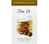 Stonewall Kitchen Olive Oil Crackers, 4.4 Ounce Box