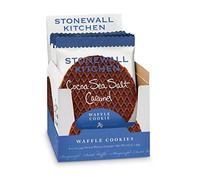 Stonewall Kitchens Waffle Cookie - Cocoa Sea Salt Caramel x 8