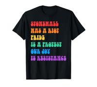 Stonewall Was A Riot Pride Is A Protest T-Shirt