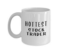 Stoneware Coffee Mug Hottest Stock Trader Stock Market Foreign Exchange Trading Design Coffee Cup Humous Hot Drink Cup for Friends Restaurant Cafes