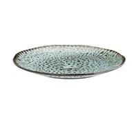 Stoneware Plate Indigo blue M