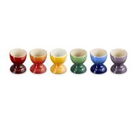 Stoneware Rainbow Set of 6 Egg Cups