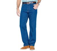 Stonewash Finish Denim Jeans in Stretch Fabric Pegasus Blue 38L