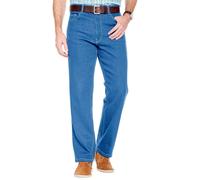 Stonewash Finish Denim Jeans in Stretch Fabric Pegasus Light Blue 38R