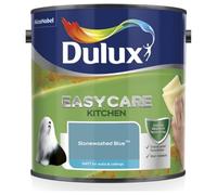 Stonewashed Blue Dulux Easycare Kitchen Matt Emulsion Paint 2.5L - Grease & Stain Resistant, Washable Matt Finish, Durable Interior Paint for Kitchen Walls & Ceilings