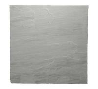 Stonewise Kandla Grey Riven Sandstone Paving Slabs 600X600mm , Full Pack 50 Slabs, Durable Natural Stone For Patios And Walkways