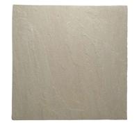 Stonewise Raj Green Riven Sandstone 600X600 Paving Slabs Full Pack 50 Slabs, Natural Stone For Patios, Walkways And Outdoor Landscaping