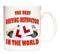 Stoneys Badges 11OZ The Best Driving Instructor in The World Mug for Tea or Coffee