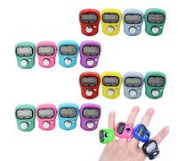 Stonges 16PC Resettable 5 Digit LCD Electronic Finger Counter Hand Tally ( Mixed color )