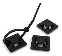 Stonges Self Adhesive Cable Tie Mounts Durable Heavy Duty (100 Pack)