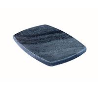 StonKraft - Stone Black Marble Soap Dish Soap Holder Bath Accessories Bathroom Accessories (Curvy)