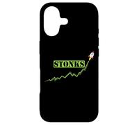 Stonks Wall Street Bet vs. Hedge Fund Stock Market Memes Case for iPhone 17
