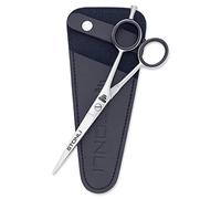 Stonli Hairdressing Scissors for Hairs Cutting - Stainless Steel 6 inch Hairs with Sharp Edge Hair Cutting Scissor - Barber Scissors with Pouch for Salon, Home, Men, Women (Silver)