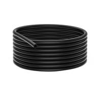 stonylab Black Silicone Tubing, 12 mm ID x 16 mm OD, High Flexibility and Easy Cutting for Laboratory Transfer, 3 Meter