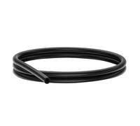 stonylab Black Silicone Tubing, 8 mm ID x 12 mm OD, High Flexibility and Easy Cutting for Laboratory Transfer, 1 Meter