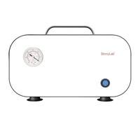 stonylab Diaphragm Vacuum Pump, Compact Oil Free Vacuum Pump Pressure Pump with 40 L/min Pumping Rate for Filtration Distillation Laboratory Work, 110-220V
