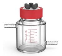 stonylab Dual-Layer Water Bath Sealed Electrochemical Cell with Jacketed Reaction Chamber, 3-Electrode System with Gas Vent Port, for Electrochemistry and Electroanalysis Experiments, 100ml