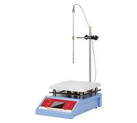 stonylab Hotplate Magnetic Stirrer with Digital Display, 5L Capacity 200-2000 rpm Speed Magnetic Stirrer with 19 x 19 cm Ceramic Hot Plate and Temperature Sensor Probe, Max 350℃ Rated Power 600W, 220V