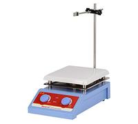 stonylab Hotplate Magnetic Stirrer, YQ-701016 5 L Capacity 0-1600 RPM Speed Magnetic Stirrer with 19 x 19 cm Ceramic Hot Plate, Max 380℃ Rated Power 600W, 220V