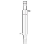 stonylab Liebig Condenser, Borosilicate Glass Liebig Condenser with 24/40 Joint, Jacket Length 200 mm, Laboratory Condensation Distillation Glassware