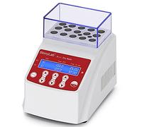 stonylab Mini Dry Bath Incubator with Lid, Digital Display, 5-100℃ Heating Range, ±0.5℃ Accuracy, 15x2 ml Tube Block, for Lab & Research Use