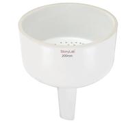 stonylab Porcelain Buchner Funnel 200mm, Porcelain Buchner Filter Funnel OD 20cm ID 19.4cm for Laboratory