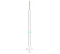 stonylab PTFE Titanium Electrode Holder with 10x15 mm Titanium Sheet and PTFE Body, Multi-purpose Replaceable Electrode Holder Clip for Lab Scientific Use