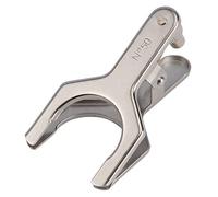 StonyLab Spherical Pinch Clamp, Stainless Steel Spherical Joint Clamp Holder with Screw Type Locking Nut for Laboratory, Size 50