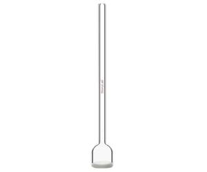 stonylab Straight Gas Dispersion Tube, High Borosilicate Glass, G2 Sand Core with 30-50μm Pore Size for Efficient Air or Gas Diffusion in Laboratory and Aquatic Applications, 20 mm