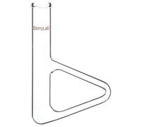 stonylab Thiele Melting Point Tube, Borosilicate Glass Measuring Point Lab Melting Point Tube Triangle Shape Thiele Tube, 150 mm