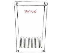 stonylab TLC Developing Tank, Borosilicate Glass TLC Display Chamber Small Dyeing Tank for Thin Layer Chromatography