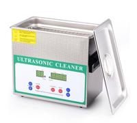 stonylab Ultrasonic Cleaner, Professional All-purpose Stainless Steel Ultrasonic Cleaner with Digital Display Timer and Heat Control for Laboratory 220V, 3.2L