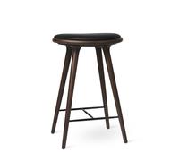 Stool / Barstool dark stained beech Mater - 5704794010041