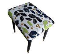 Stool Chair Cover Dressing Table Chair Seat Protector Bedroom Square Stool Covers Dust Proof Durable Simple Soft Chair Covers (Color : #13, Size : 4PCS)