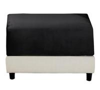 Stool Covers Square Rectangular Footstool Cover Stretch Ottoman Cover, Thicker Stretch Pouffe Cover Foot Stool Jacquard Velvet Slipcovers With Elastic Bottom, Machine Washable (Color : #21, Size : 6