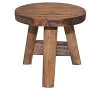 Stool Footrest Entryway Footstool Pouffe Ottoman Solid Mahogany Wood vidaXL